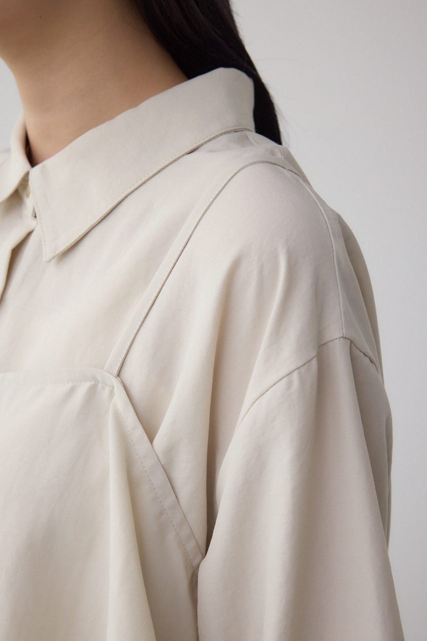 ビスチェレイヤードシャツ IVOY FREE