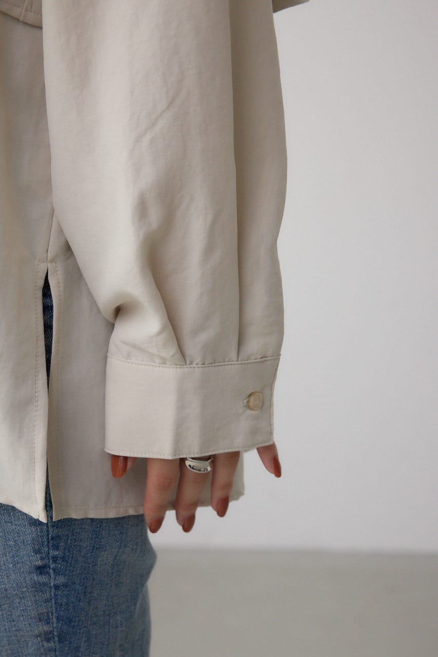 ビスチェレイヤードシャツ IVOY FREE