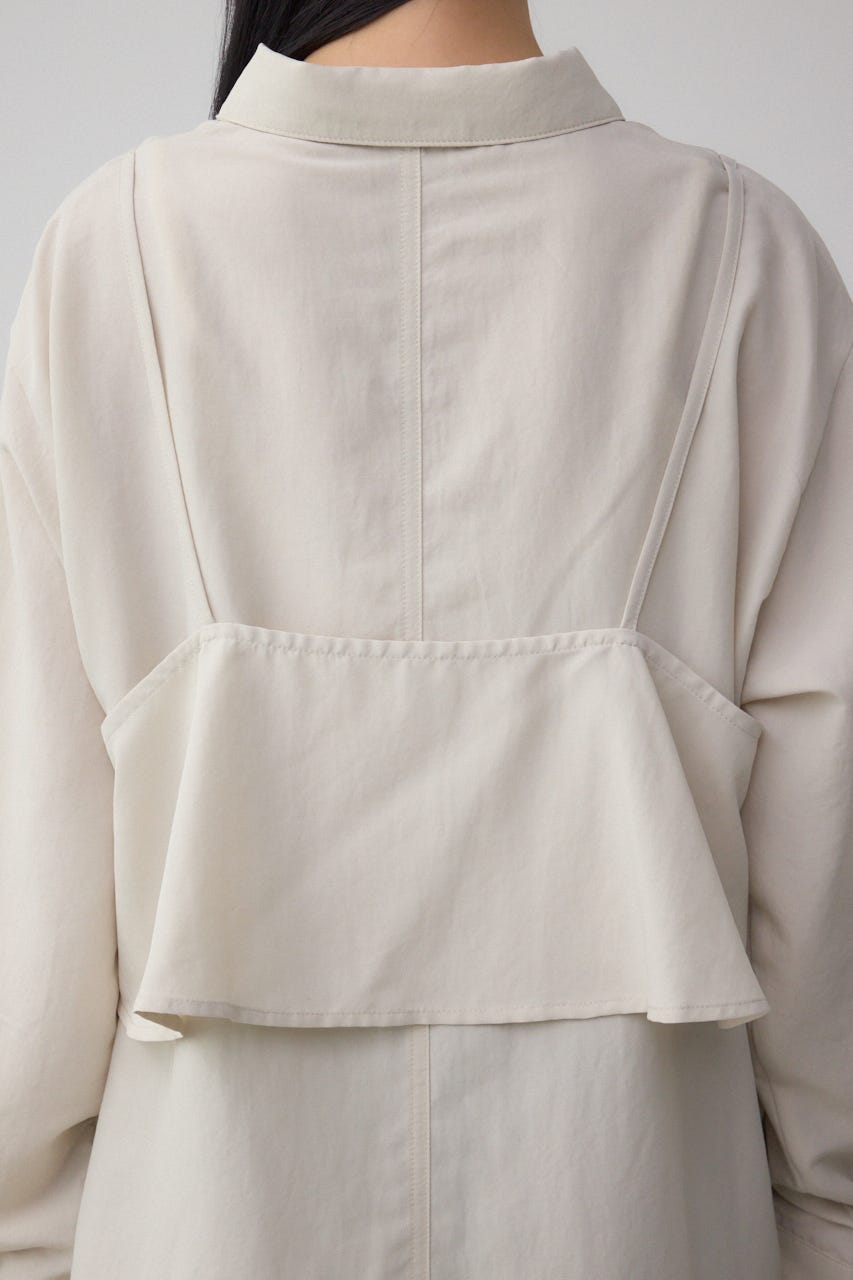 ビスチェレイヤードシャツ IVOY FREE