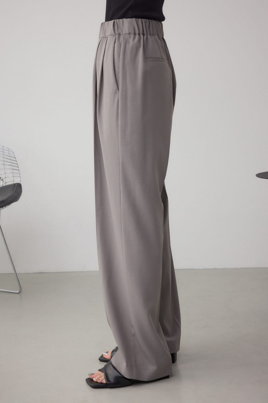 C/T冷感 2タックイージースラックス GRY S