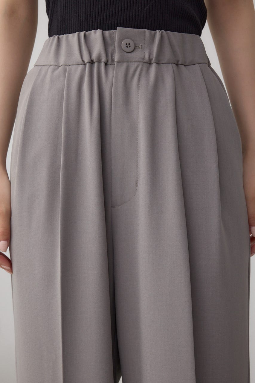 C/T冷感 2タックイージースラックス GRY S