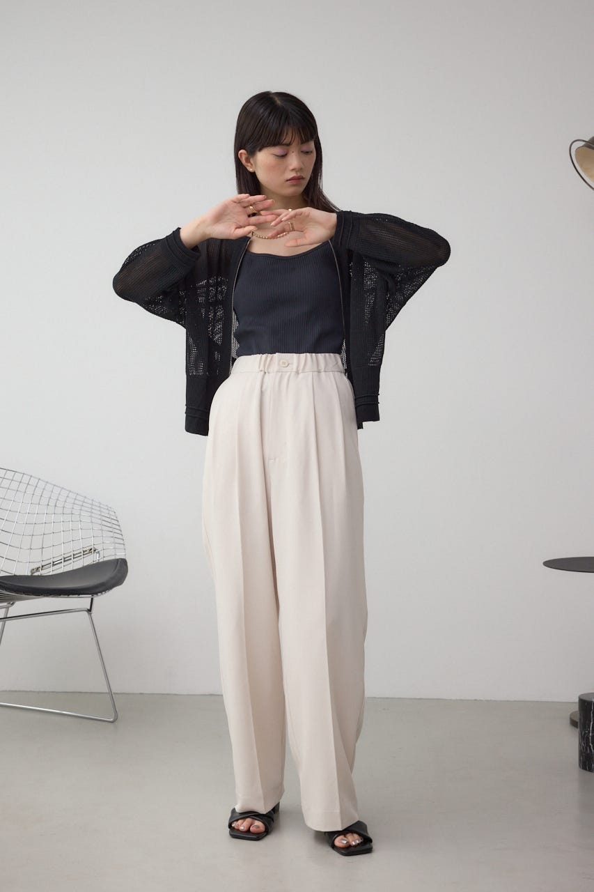 C/T冷感 2タックイージースラックス IVOY M