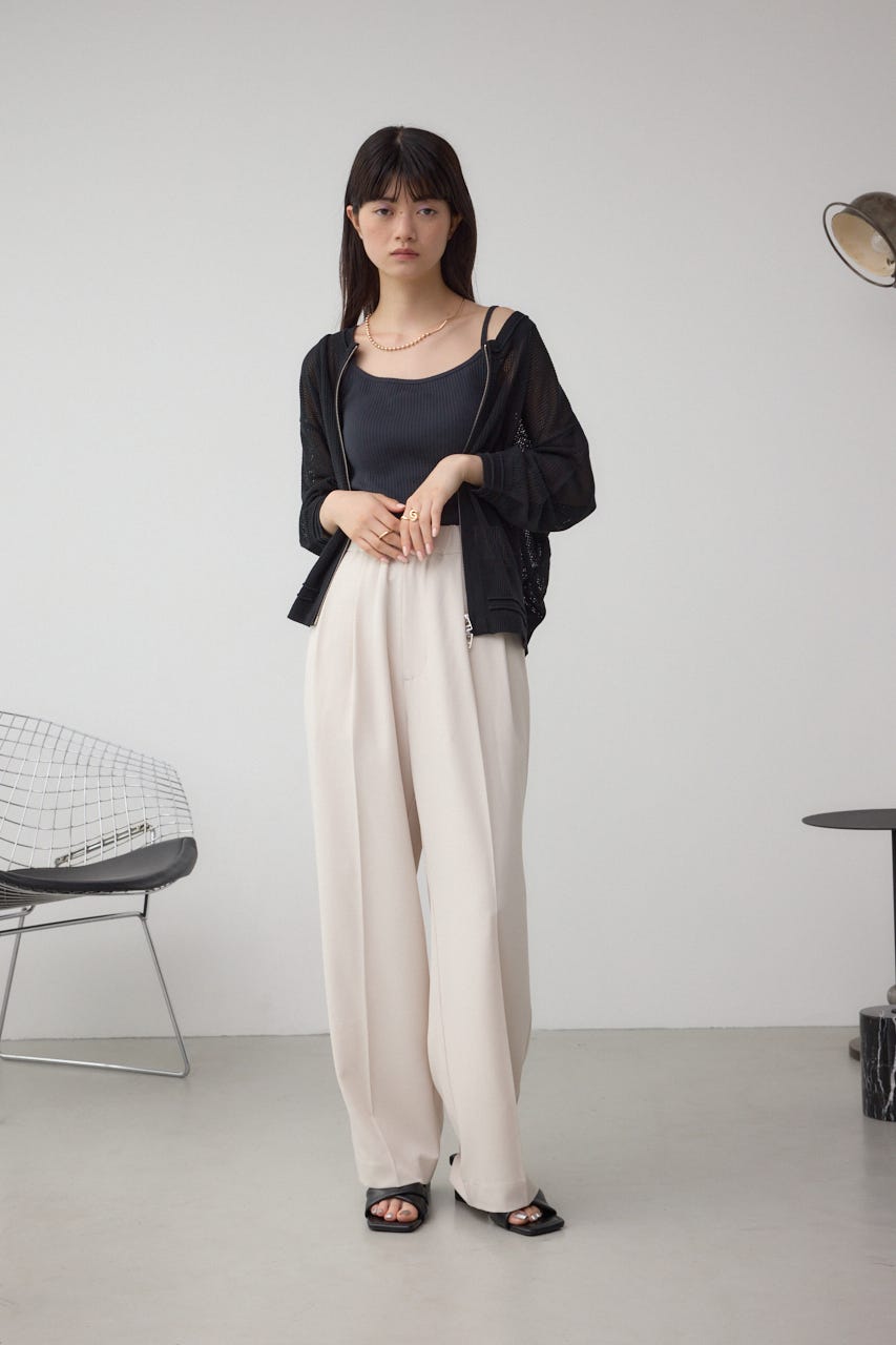 C/T冷感 2タックイージースラックス IVOY M