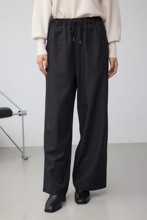 パッチポケットウエストイージーパンツ