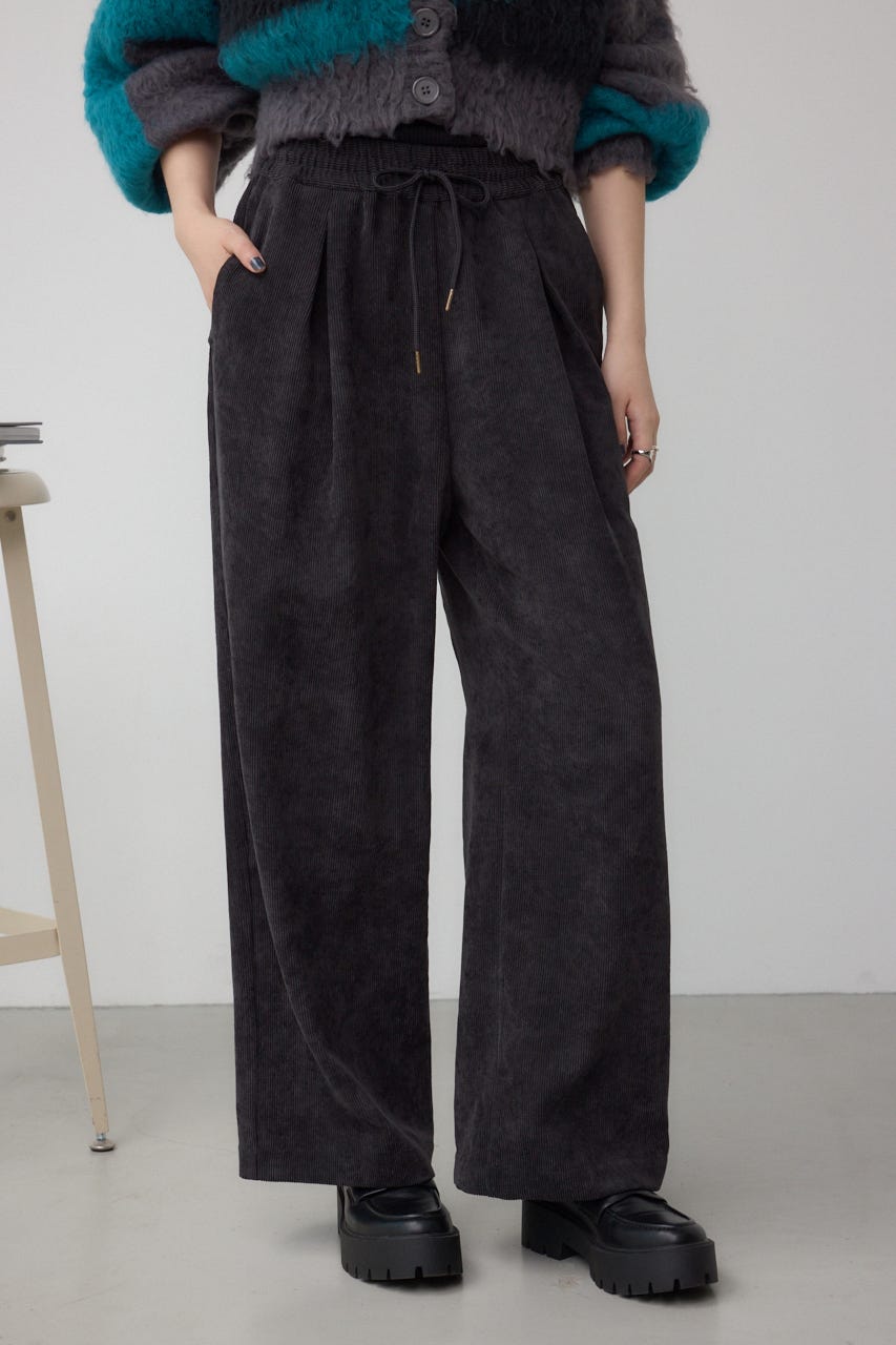 AZUL BY MOUSSY | コーデュロイイージーワイドパンツ (パンツ