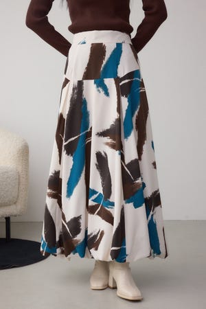 ボリュームバルーンスカート