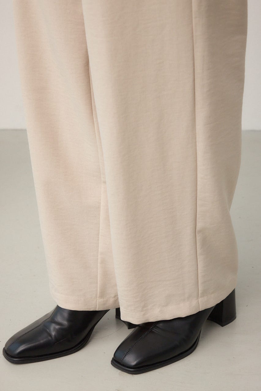 ウエストイージーワイドパンツ L/BEG FREE