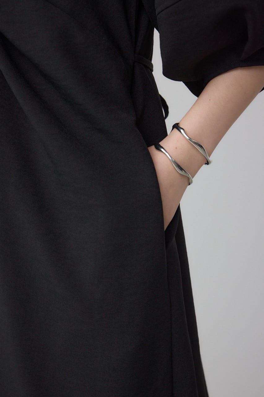 前後2WAYデザインワンピース BLK FREE