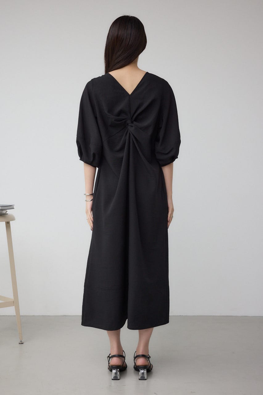 前後2WAYデザインワンピース BLK FREE