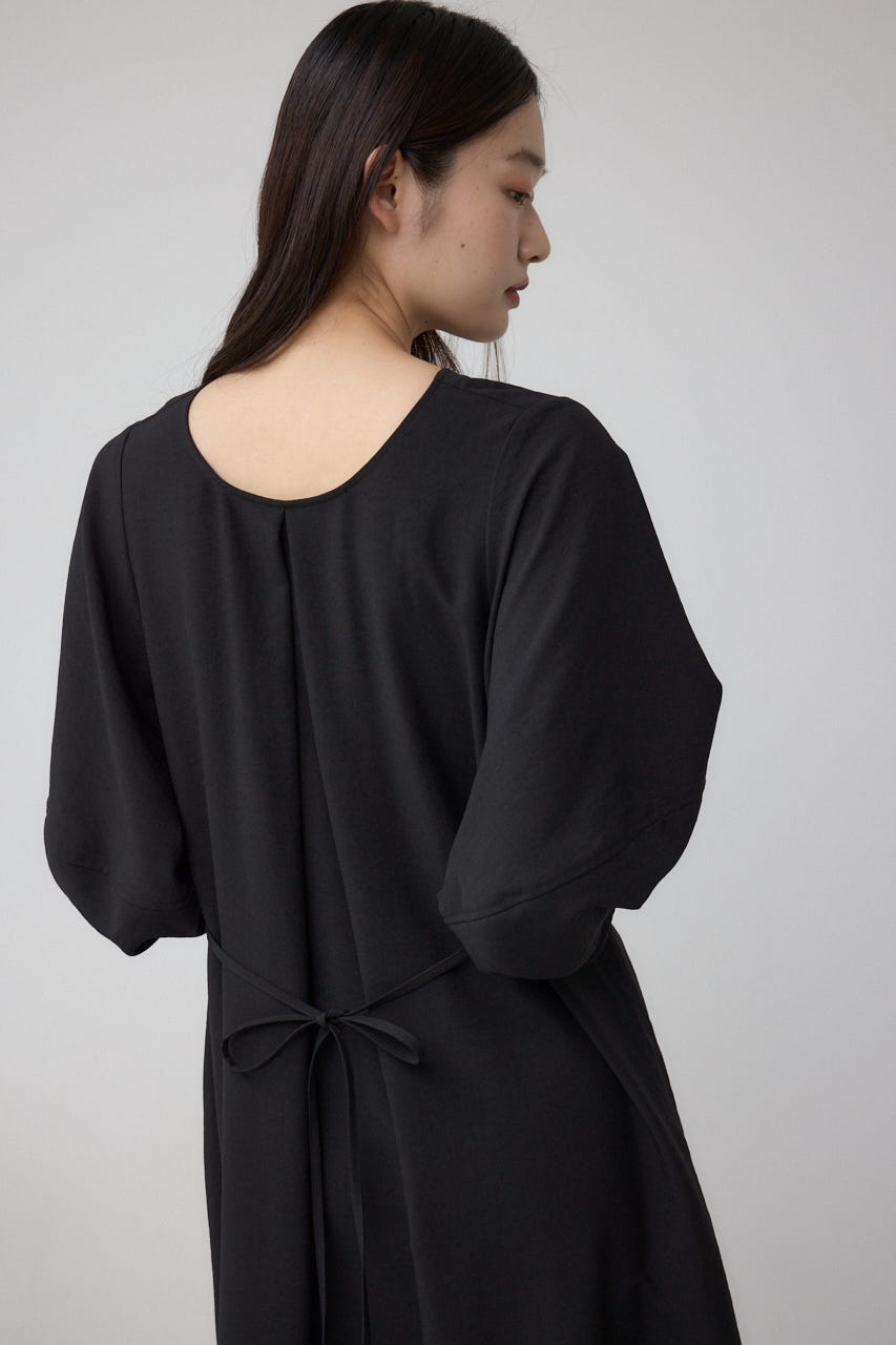 前後2WAYデザインワンピース BLK FREE