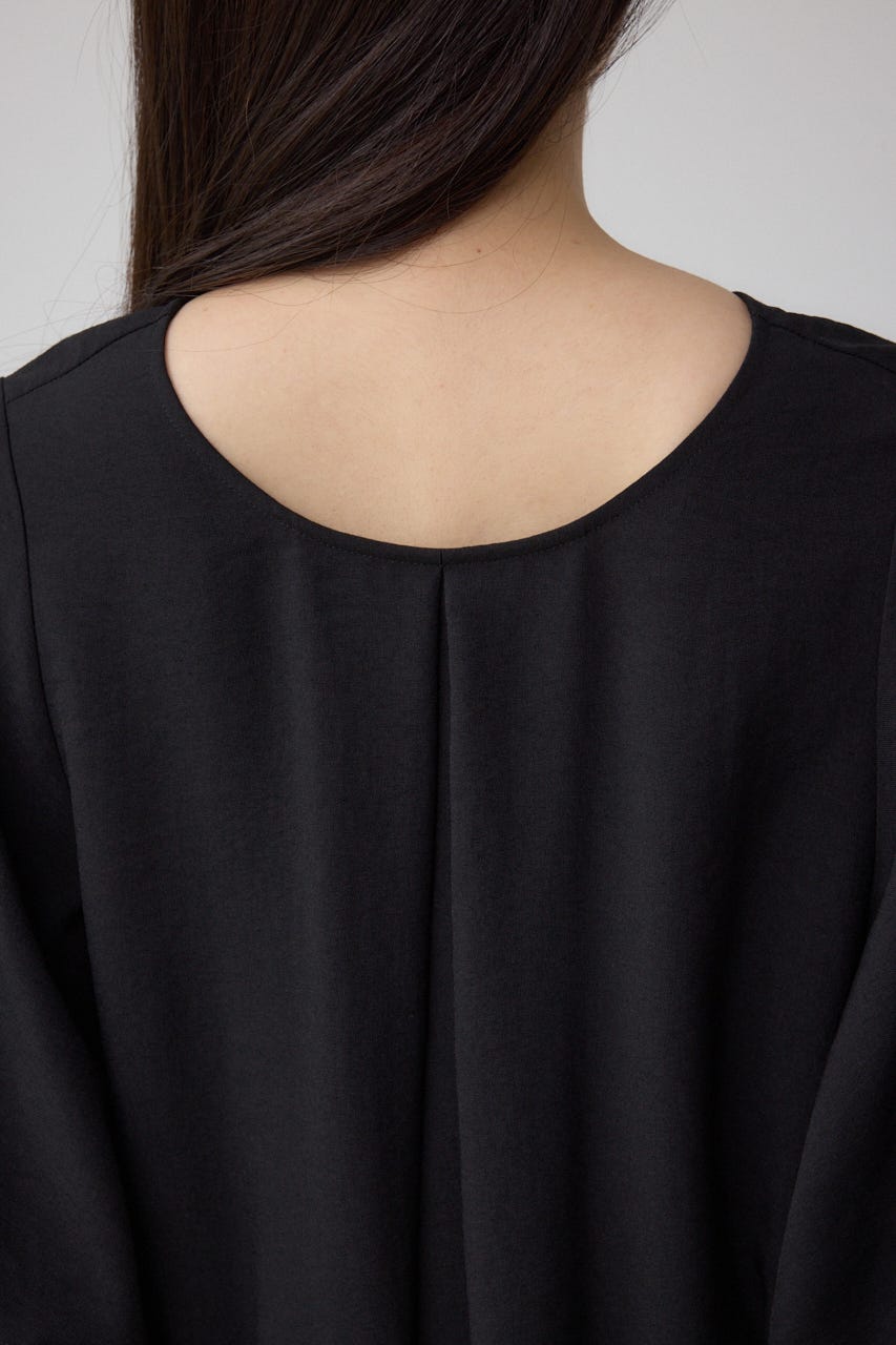 前後2WAYデザインワンピース BLK FREE