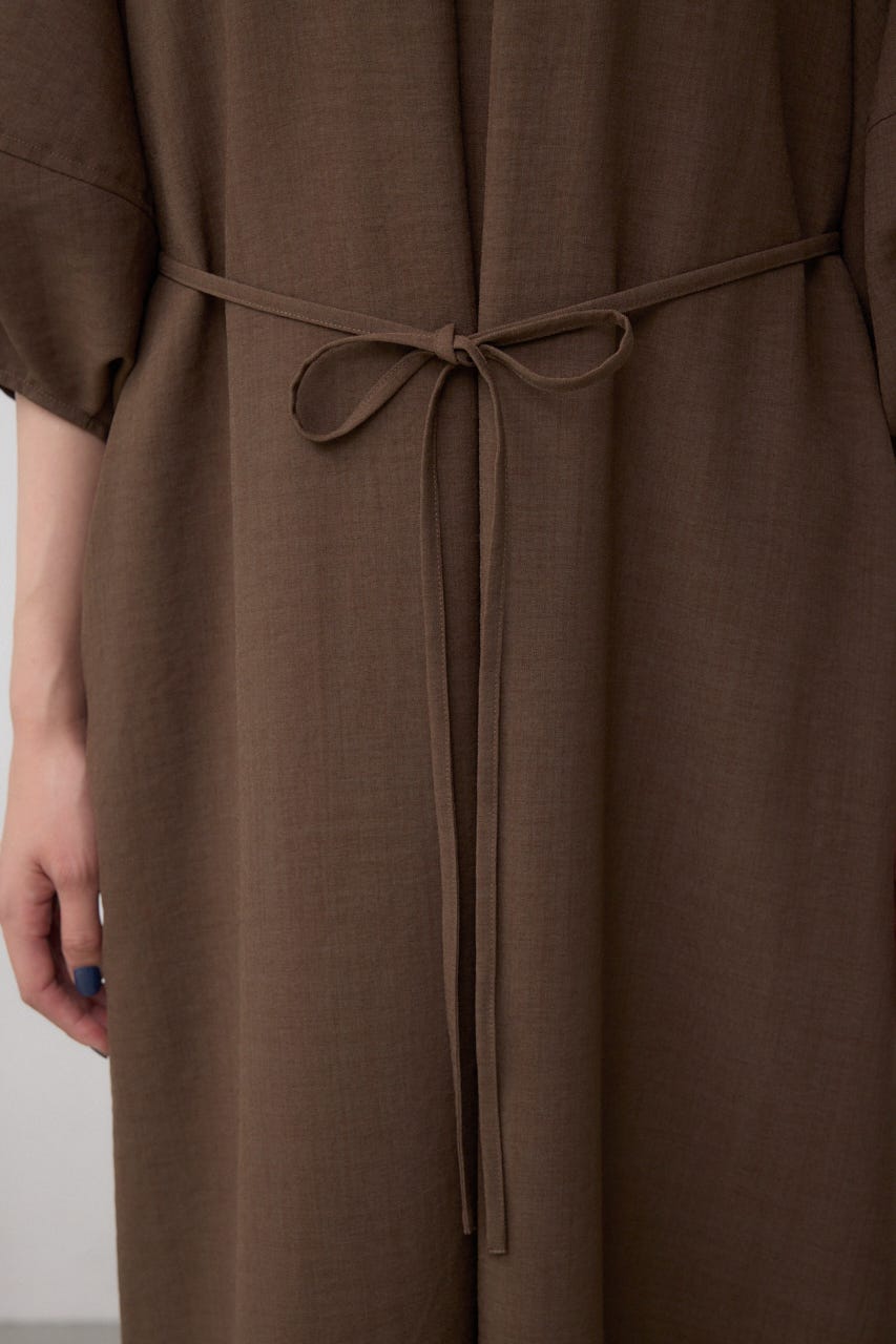 前後2WAYデザインワンピース BRN FREE