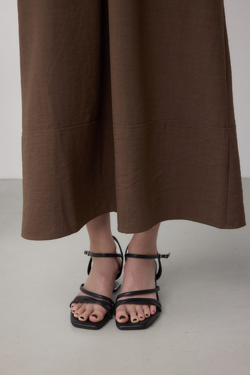 前後2WAYデザインワンピース BRN FREE