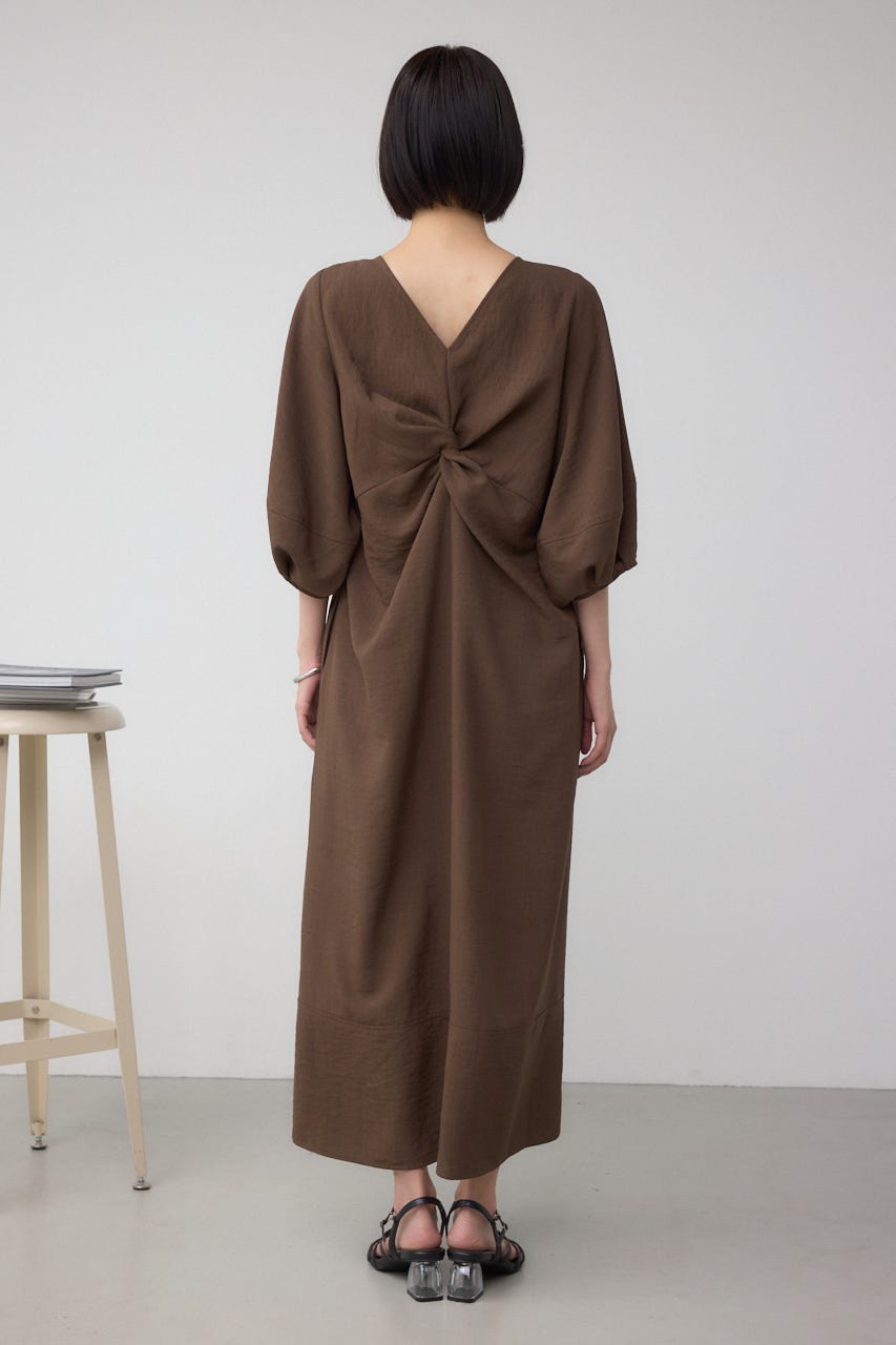 前後2WAYデザインワンピース BRN FREE