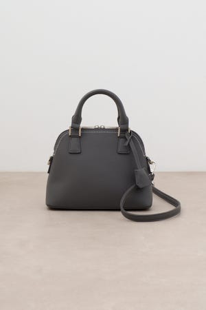 ダブルジッパーハンドバッグ