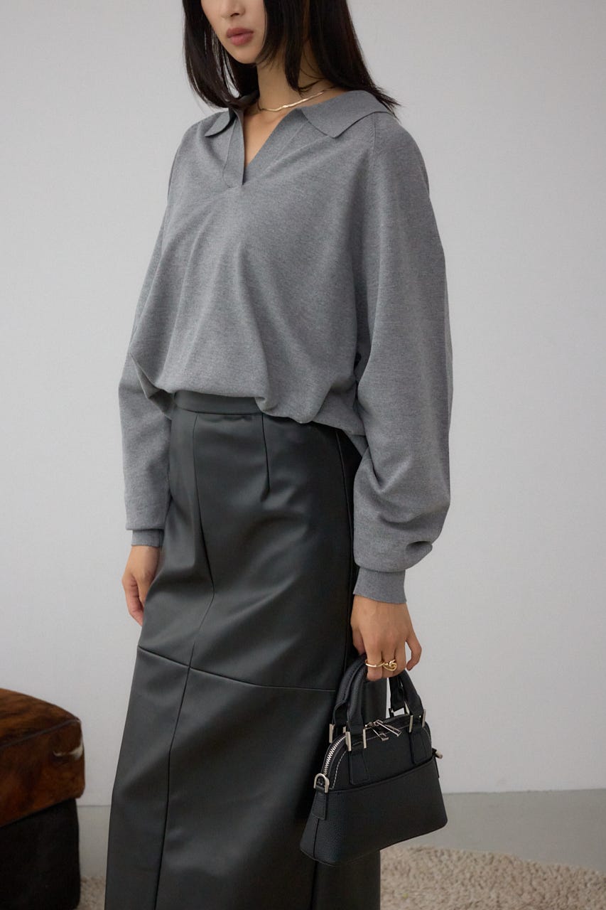 ダブルジッパーミニバッグ BLK FREE