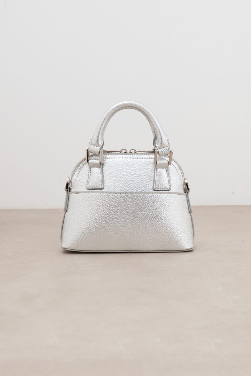 ダブルジッパーミニバッグ SLV FREE