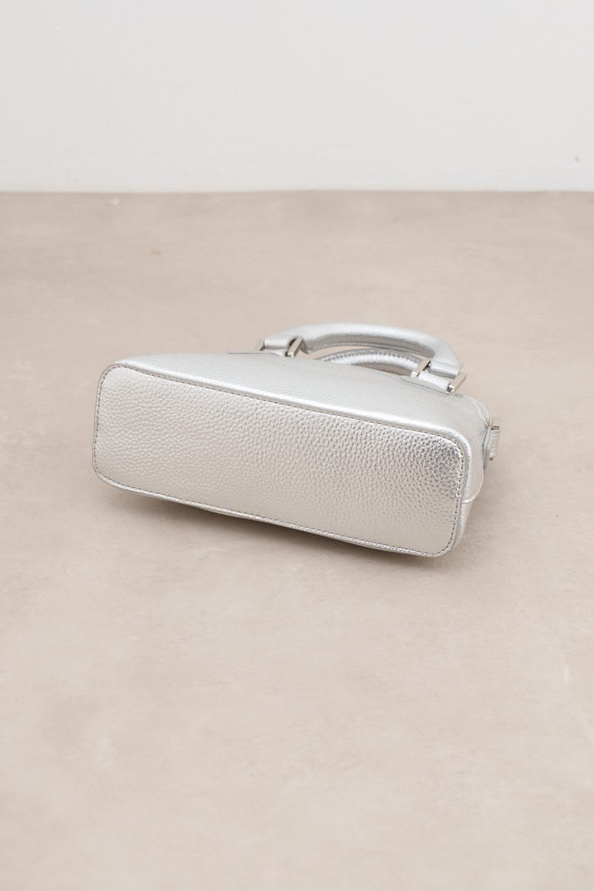 ダブルジッパーミニバッグ SLV FREE