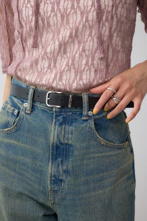 メタルループフェイクレザーベルト