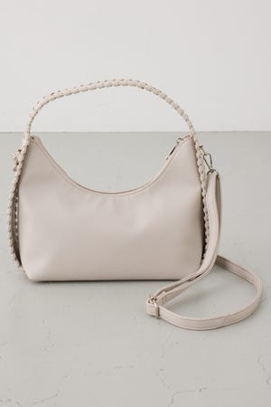 オーバーロックデザインハンドバッグ