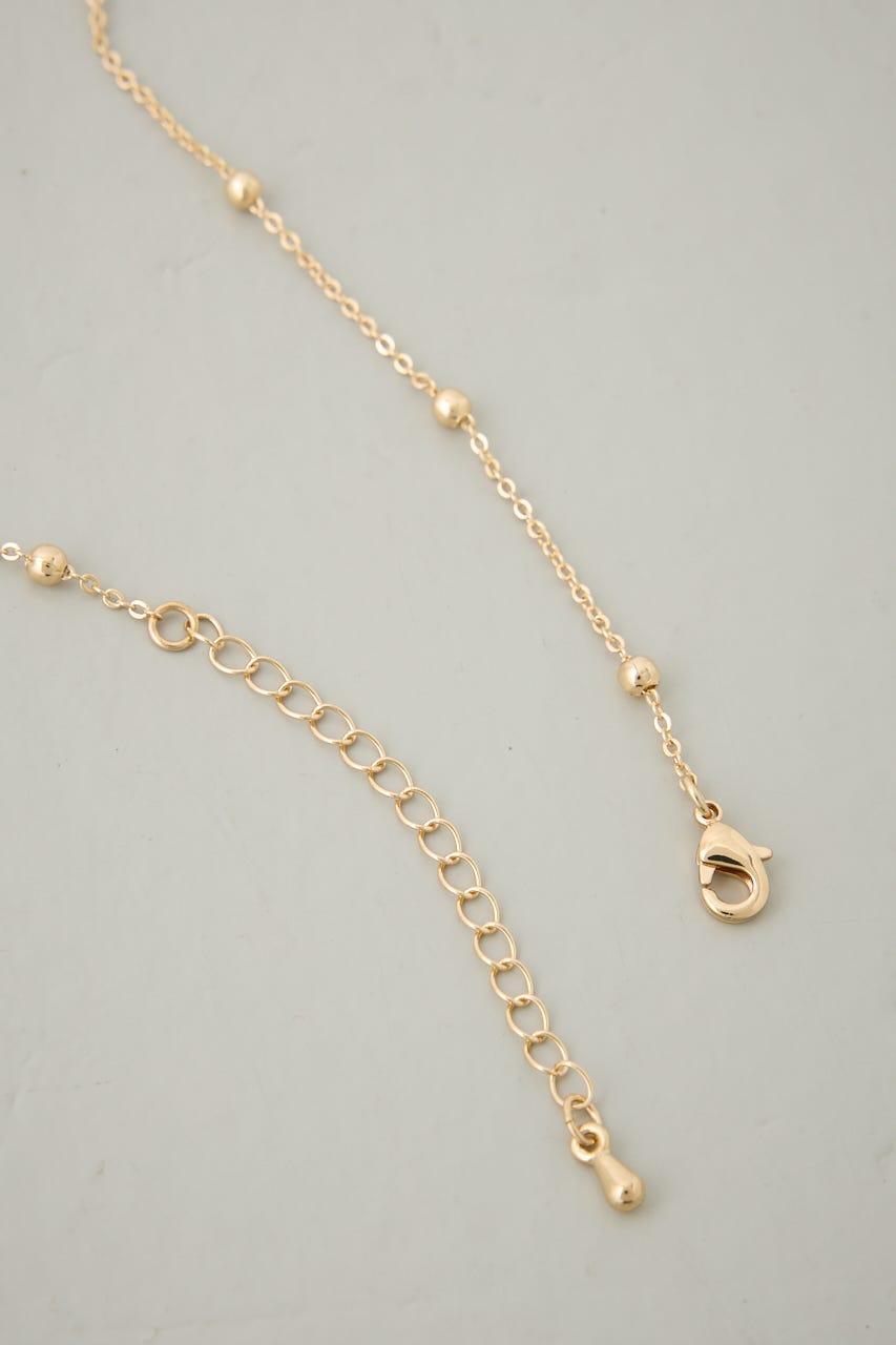 ランダムメタルボールチェーンネックレス L/GLD FREE