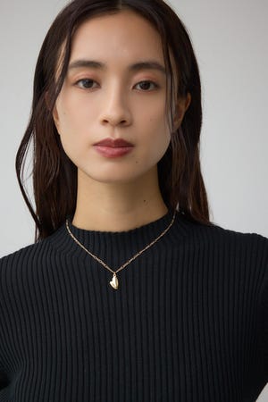 ♡ページ AZUL BY MOUSSY | フィガロチェーンハートトップステンレス