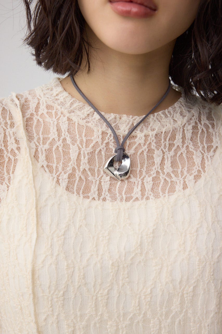 ニュアンストップアジャスタブルチョーカー GRY FREE