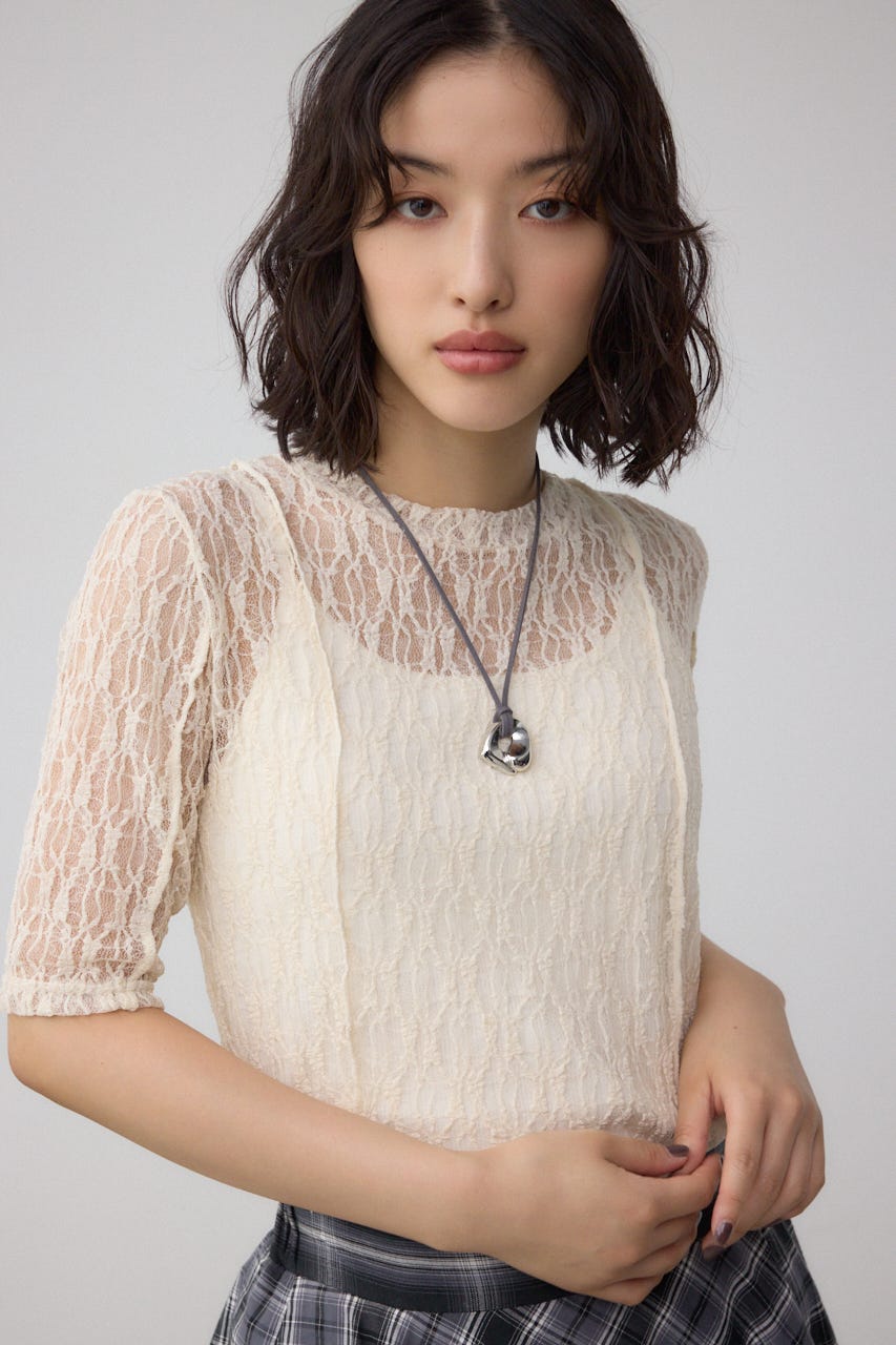 ニュアンストップアジャスタブルチョーカー GRY FREE