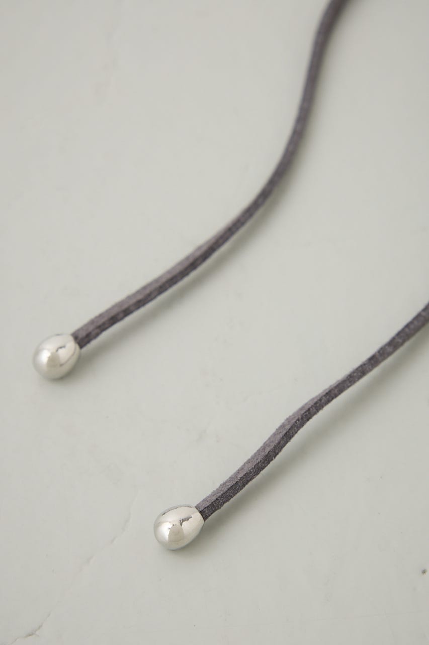 ニュアンストップアジャスタブルチョーカー GRY FREE