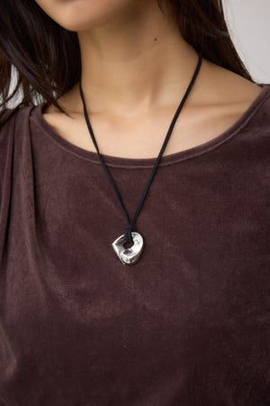 smokyblue　ローズコイン　ネックレス　ポーチ　スモーキーブルー　電磁波 しずく ブルートパーズ ネックレス /b0036bt ジュエリー専門店