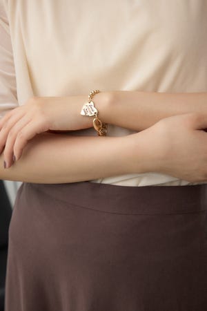 ドッグタグブレスレット