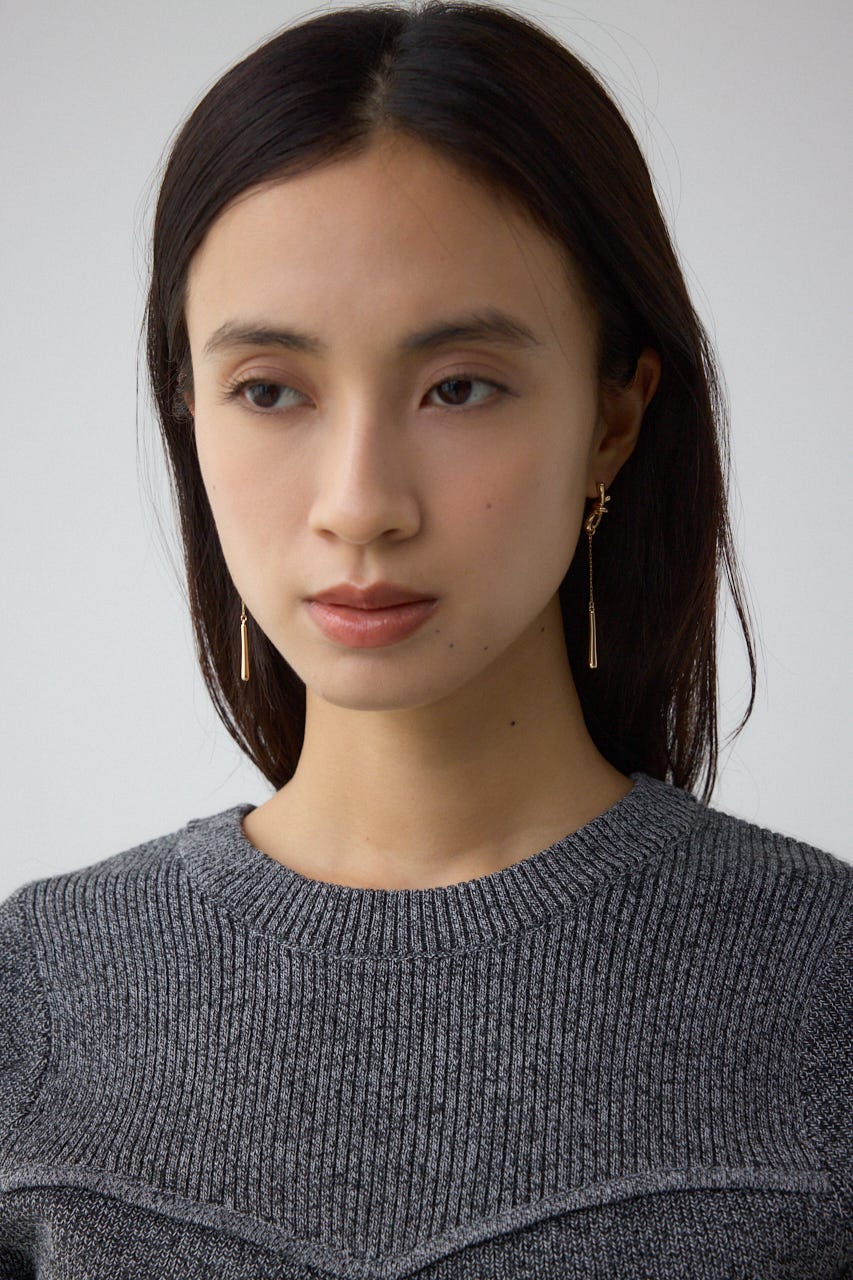AZUL BY MOUSSY | ノットトップスウィングピアス (ピアス