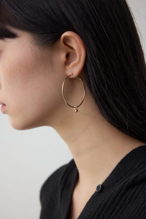 ビッグフープピアス