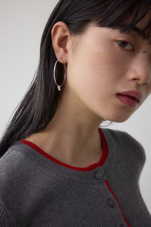 ビッグフープピアス