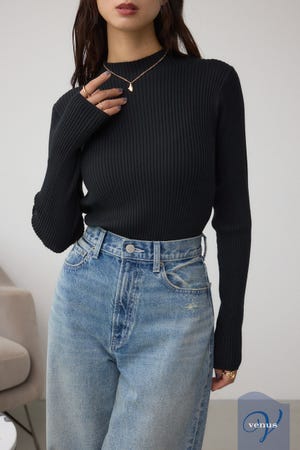 AZUL BY MOUSSY ベルト付きハイネックニット S ブラック 公式】AZUL BY MOUSSYのトップス(ニット)検索ページ|シェルター