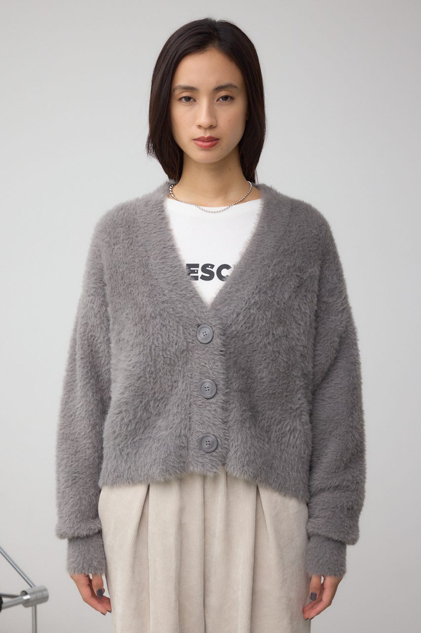 定価：45,100 rassvet モヘヤカーディガン 定価：45,100 rassvet モヘヤカーディガン モヘヤのレーシー