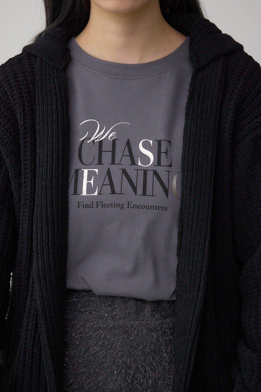 マットモールフードトッパーカーデ BLK FREE