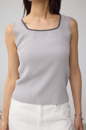 2WAYリブニットタンク