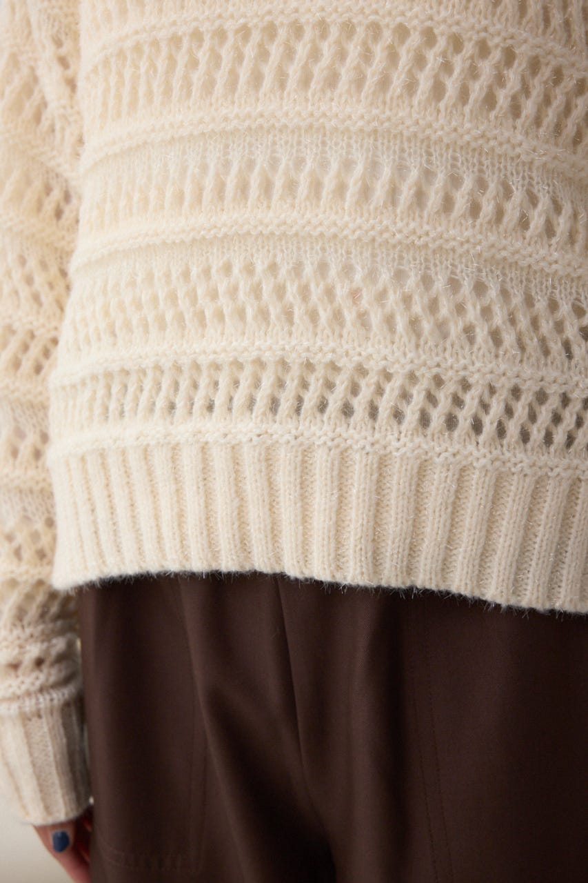 メッシュボーダーインナーセットニット IVOY FREE