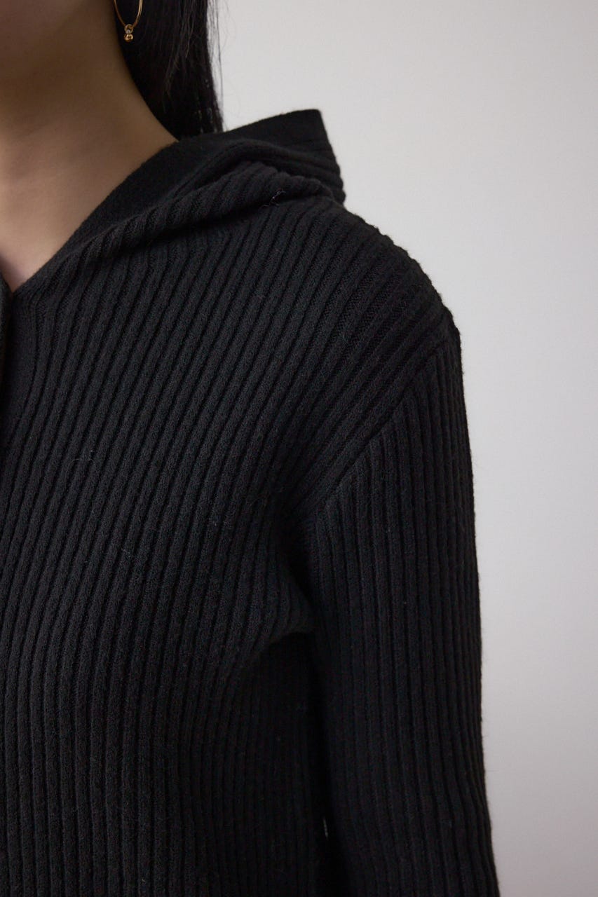 フーディーカーデ BLK FREE