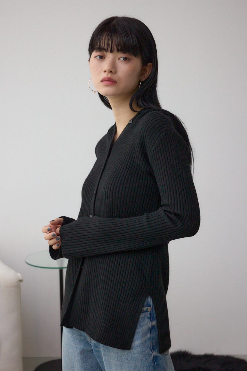 フーディーカーデ BLK FREE