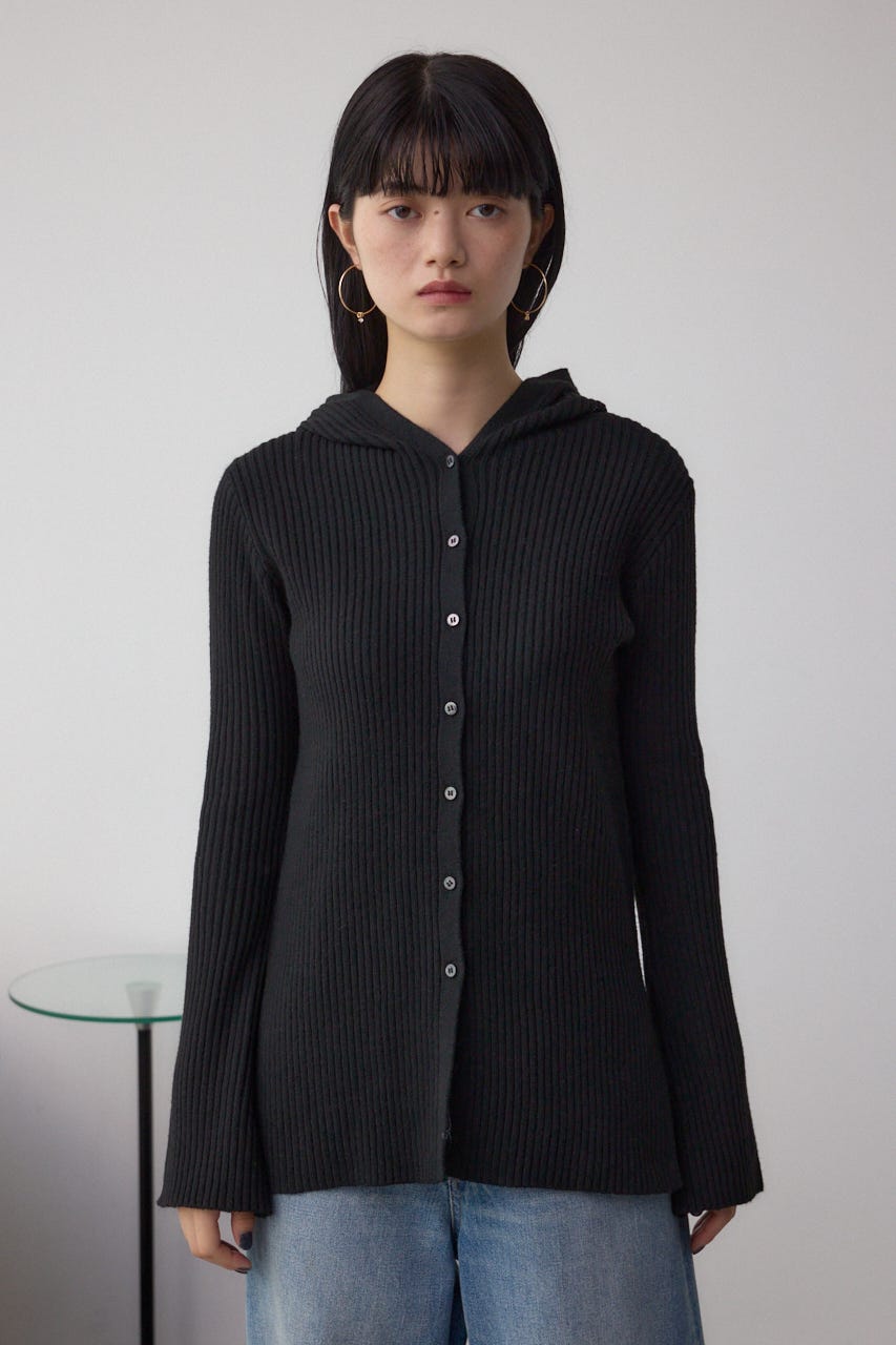 フーディーカーデ BLK FREE