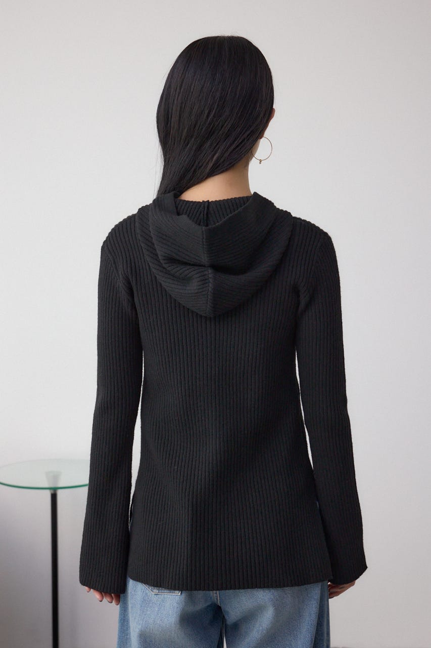 フーディーカーデ BLK FREE