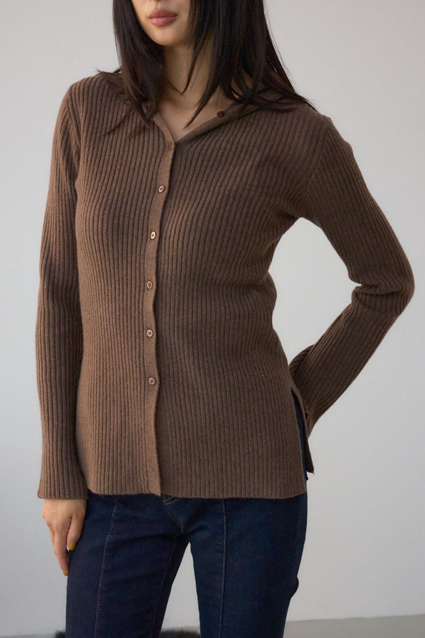 フーディーカーデ BRN FREE