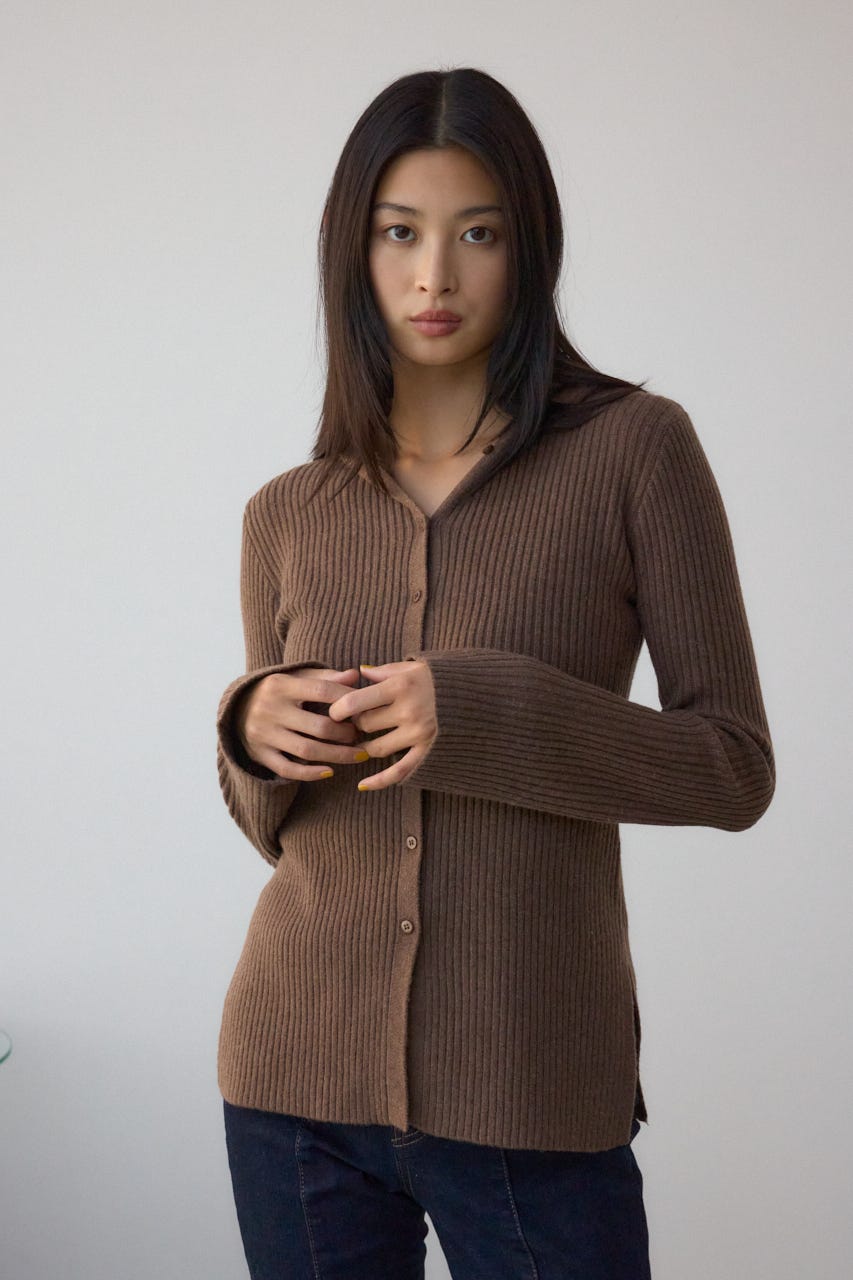 フーディーカーデ BRN FREE