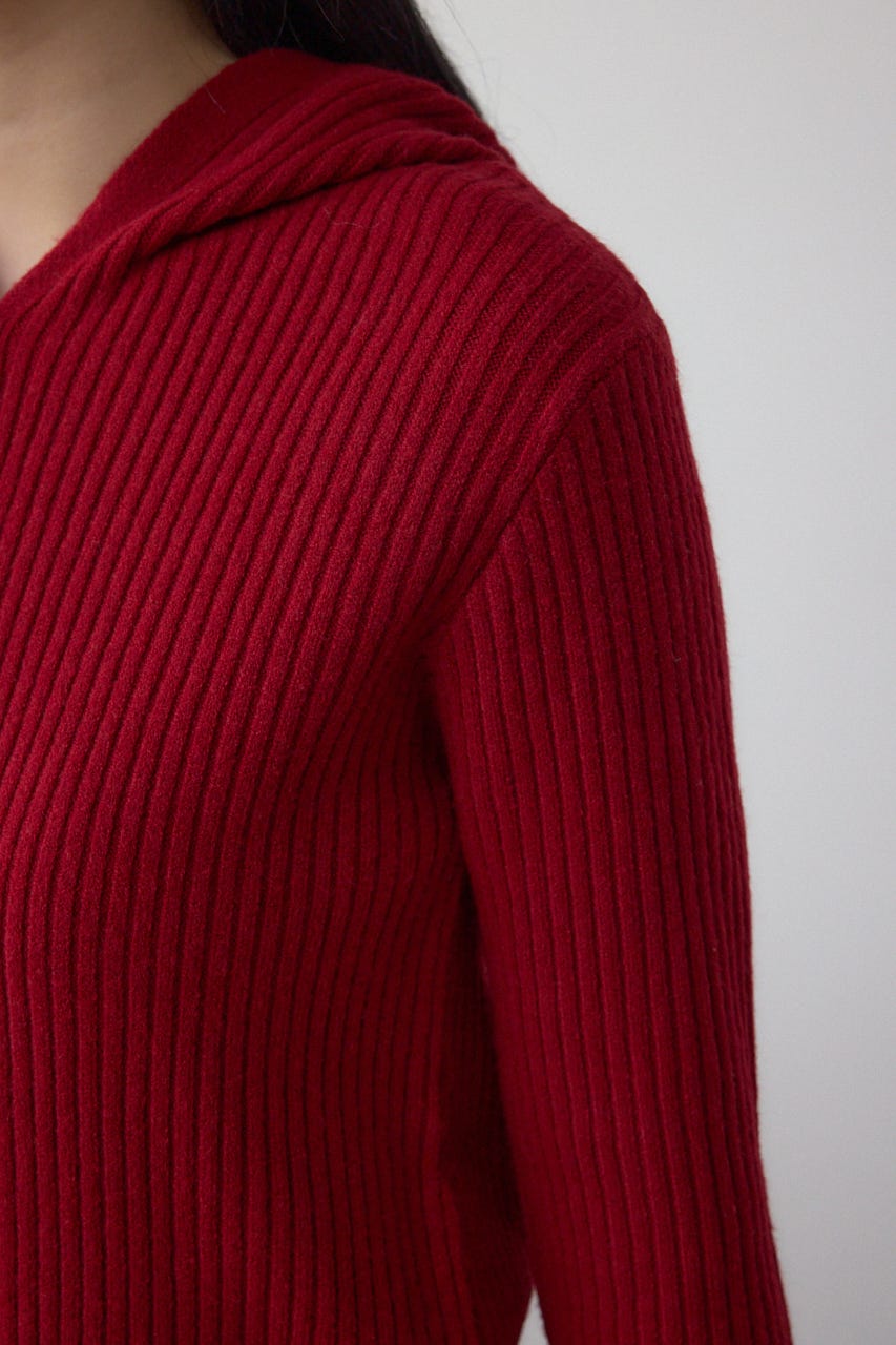 フーディーカーデ RED FREE