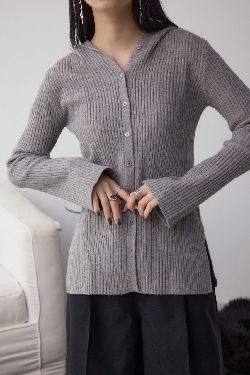 フーディーカーデ T.GRY FREE