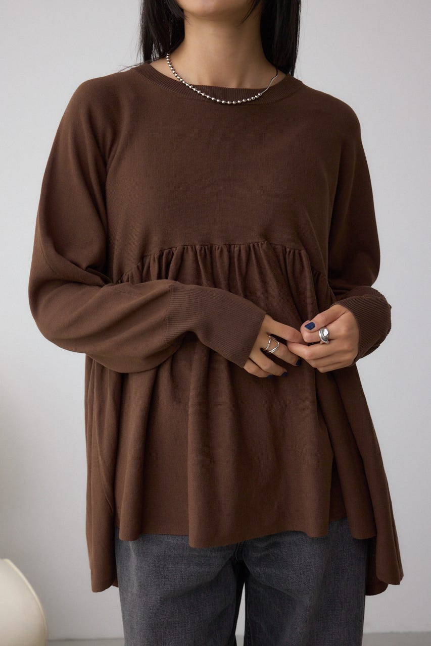 トップス mucunwenzai タックスリーブブラウス【WEB限定】(ブラウス・シャツ) | a.v.v