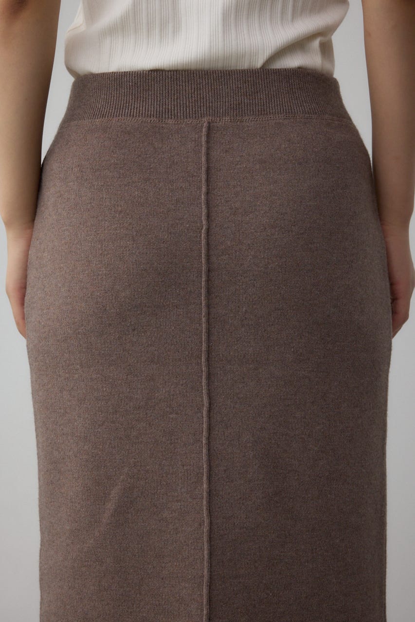 スウェッターニットスカート BRN FREE