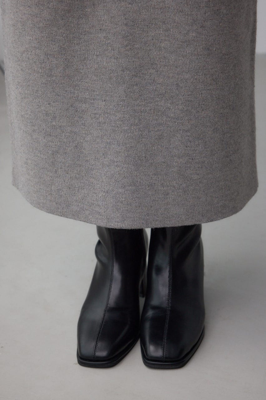 スウェッターニットスカート T.GRY FREE